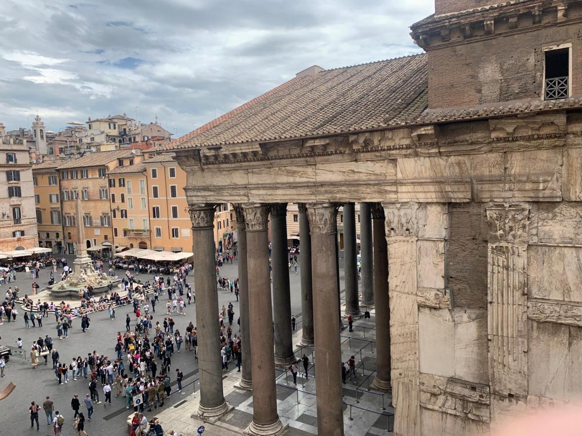 Appartement Rotonda 23 - Pantheon View à Rome Extérieur photo