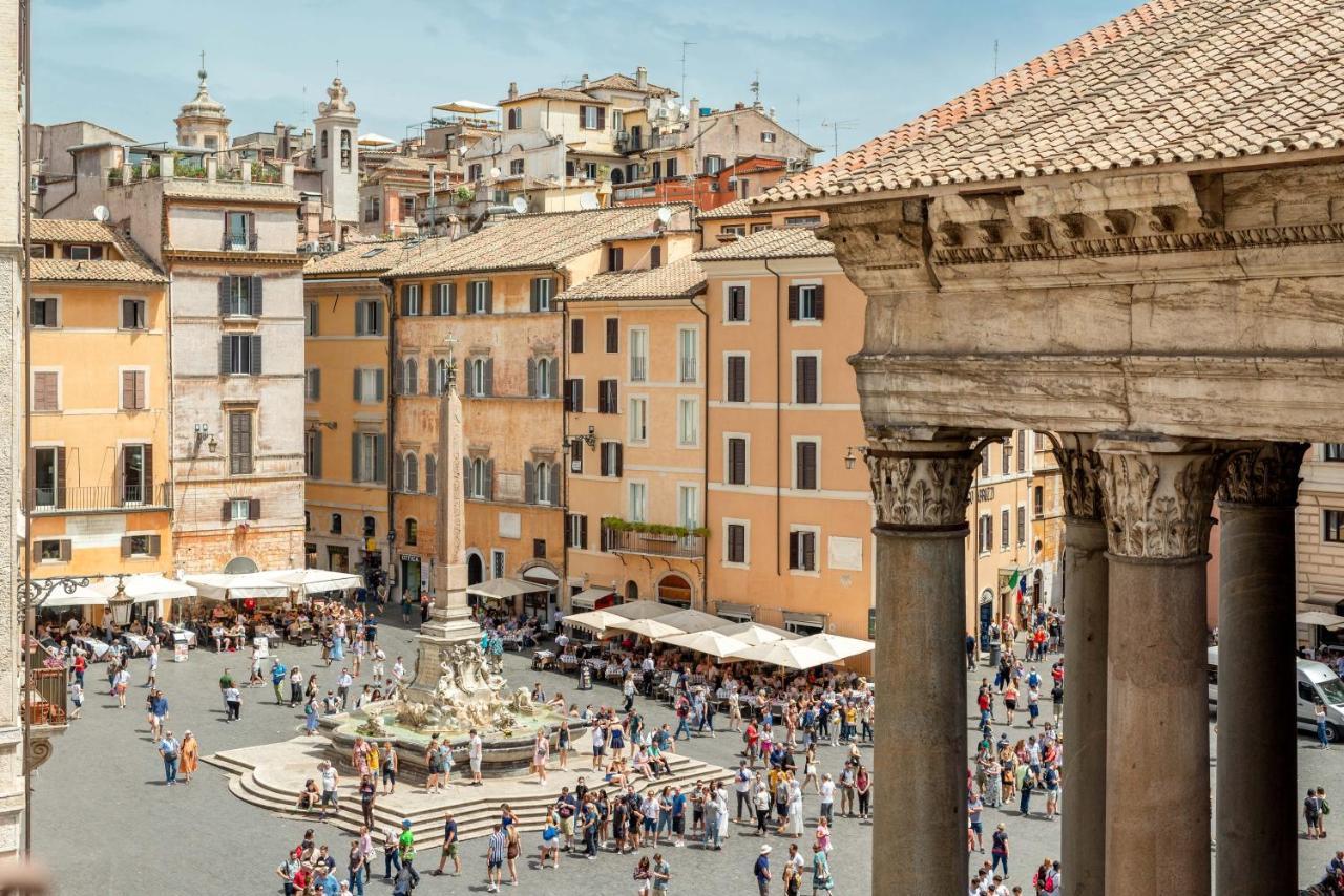 Appartement Rotonda 23 - Pantheon View à Rome Extérieur photo